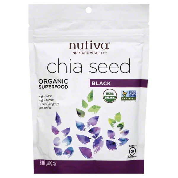 Nutiva Organic Superfood Chia Seed Black
