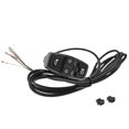 thumbnail image 4 of 3 In 1 Multifunctional Electric Bike Headlight Turn Light Horn Switch Bike Handlebar Grip Control, 4 of 8