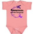 thumbnail image 3 of Inktastic Fibromyalgia Awareness butterfly ribbon Boys or Girls Baby Bodysuit, 3 of 5