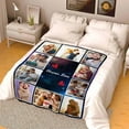 thumbnail image 5 of Personalized Blankets and Throws Photo Blanket Customized Using My Own Photos Customized Blanket Collage Blanket Customized A Blankets, 5 of 5