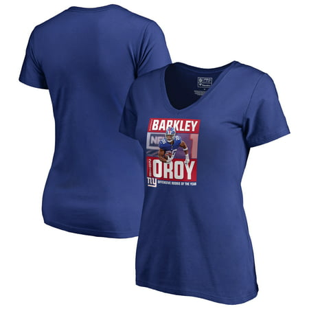Saquon Barkley New York Giants NFL Pro Line by Fanatics Branded Women's 2018 NFL Offensive Rookie Of The Year