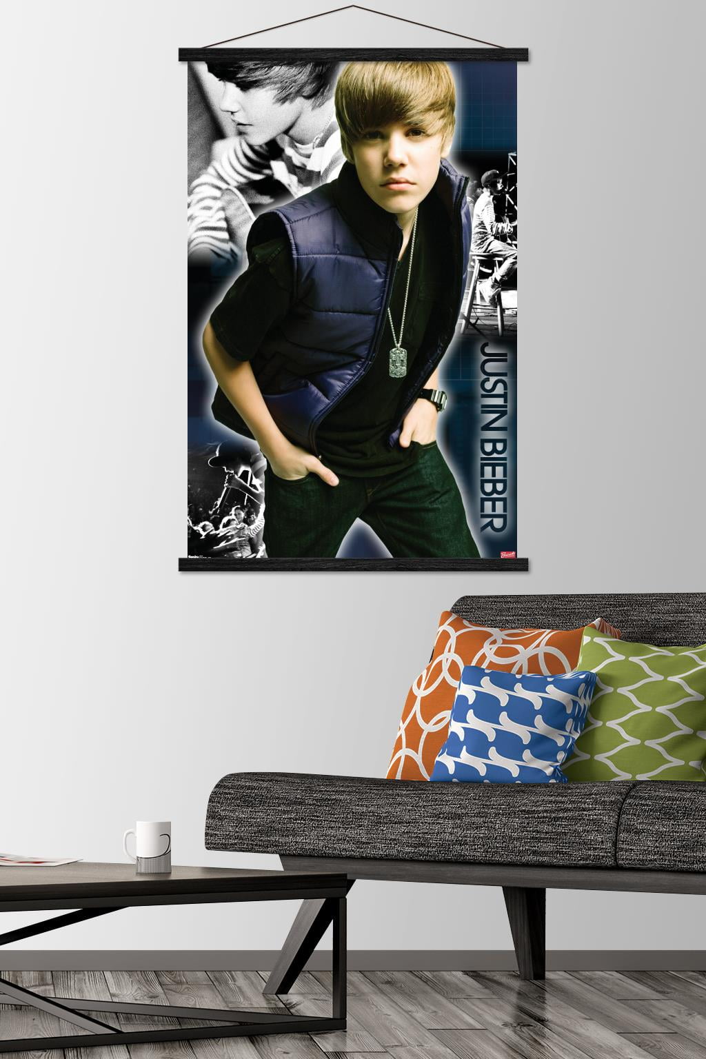 Justin Bieber Minimalist Music Poster – Aesthetic Wall Decor