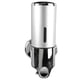 thumbnail image 5 of Dispensador de jabón de pared plateado ABS, dispensador de acondicionador y gel de ducha, 500 ml, para hoteles, restaurantes y hogar., 5 of 14