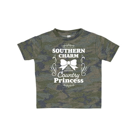 

Inktastic Southern Charm Country Princess with Bow Gift Toddler Toddler Girl T-Shirt