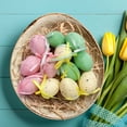 thumbnail image 7 of Orangide Easter Speckled Eggs Decorations, 12 PCS Set for Party Basket Fillers, 1.2 x 1.6 Inch Colorful Eggs, Easter Holiday Home Office Decor, Festive Table Setting Accents, 7 of 7