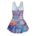 thumbnail image 5 of Uourmeti Cartoon Axolotl Underwater Swim Dress for Girls - Sleeveless Skirted One Piece Bathing Suit, Quick Dry & Stretchy for Beach Pool Vacation, 5 of 8