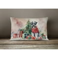 thumbnail image 3 of Carolines Treasures DAC1379PW1216 16 x 12 in. Unisex Schnauzer Christmas Fabric Decorative Pillow, 3 of 4