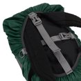 thumbnail image 4 of Uxcell 40-50L Waterproof Backpack Rain Cover with Reflective Strap M Dark Green, 4 of 6