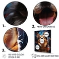 thumbnail image 3 of Designart "Aurora Of The Akita I" Animals Dog Floater Framed Canvas Prints, 3 of 5