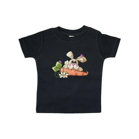 

Inktastic Ladybugs and Bunny Rabbit with Carrot Gift Baby Boy T-Shirt
