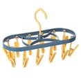 thumbnail image 4 of XZNGL Roller Retractable Laundry Rack Underwear Socks Hook Hanger Dryer 12 Clips, 4 of 8