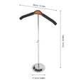 thumbnail image 2 of FUEENIRVA T-Shape T Shirt Display Stand 1Pcs with Non-Slip Hanging for Clothing Garment Rack in Retail, 2 of 8