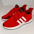 thumbnail image 1 of Adi-das Mens EVH 791004 Red Breathable Mesh Upper Size 10.5 Trainers Shoes, 1 of 6