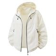 thumbnail image 2 of RYDCOT Men's UPF 50+ Sun Protection Jacket Full Zip Lightweight Hoodie Summer Shirts for Hiking Fishing Outdoor White, 2 of 4