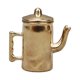 thumbnail image 1 of Cafetera miniatura de aleación para casa de muñecas, escala 1:12, jarra de agua, simulación de tetera oro, 1 of 9