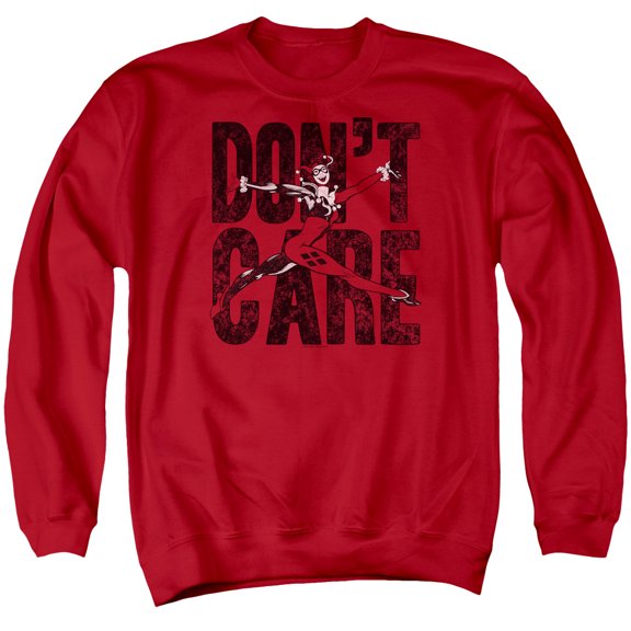 Jla - Donâ€™T Care - Crewneck Sweatshirt - Small