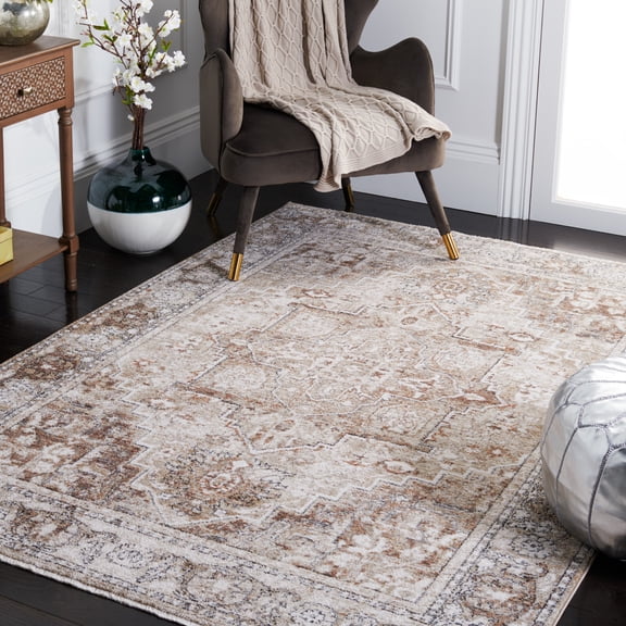 Safavieh Jasmine Desi Abstract Area Rug, Ivory/Beige, 4'5" x 6'5"