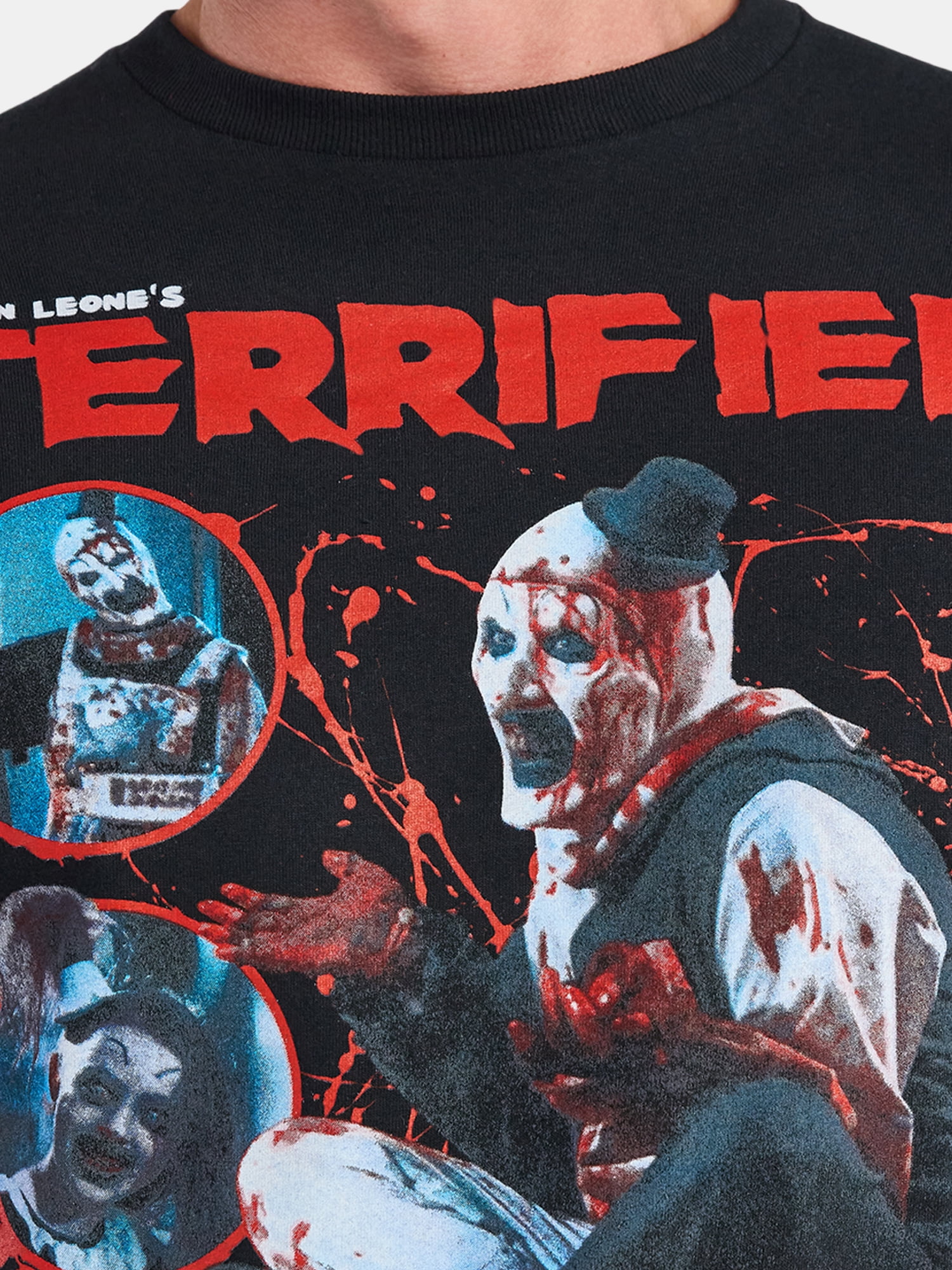Terrifier Men's and Big Men's Graphic Tee with Short Sleeves, Sizes S-3XL