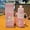 My Melody-500ml, variant on Lovely Kuromi Family Series Thermos Water Cup Double Drinking Portable Mug with Adjustable Shoulder Lanyard