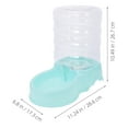 thumbnail image 2 of Nestingho Bebedero Automático Para Mascotas En Plástico Resistente Azul Para Uso Doméstico O Tienda, 2 of 8