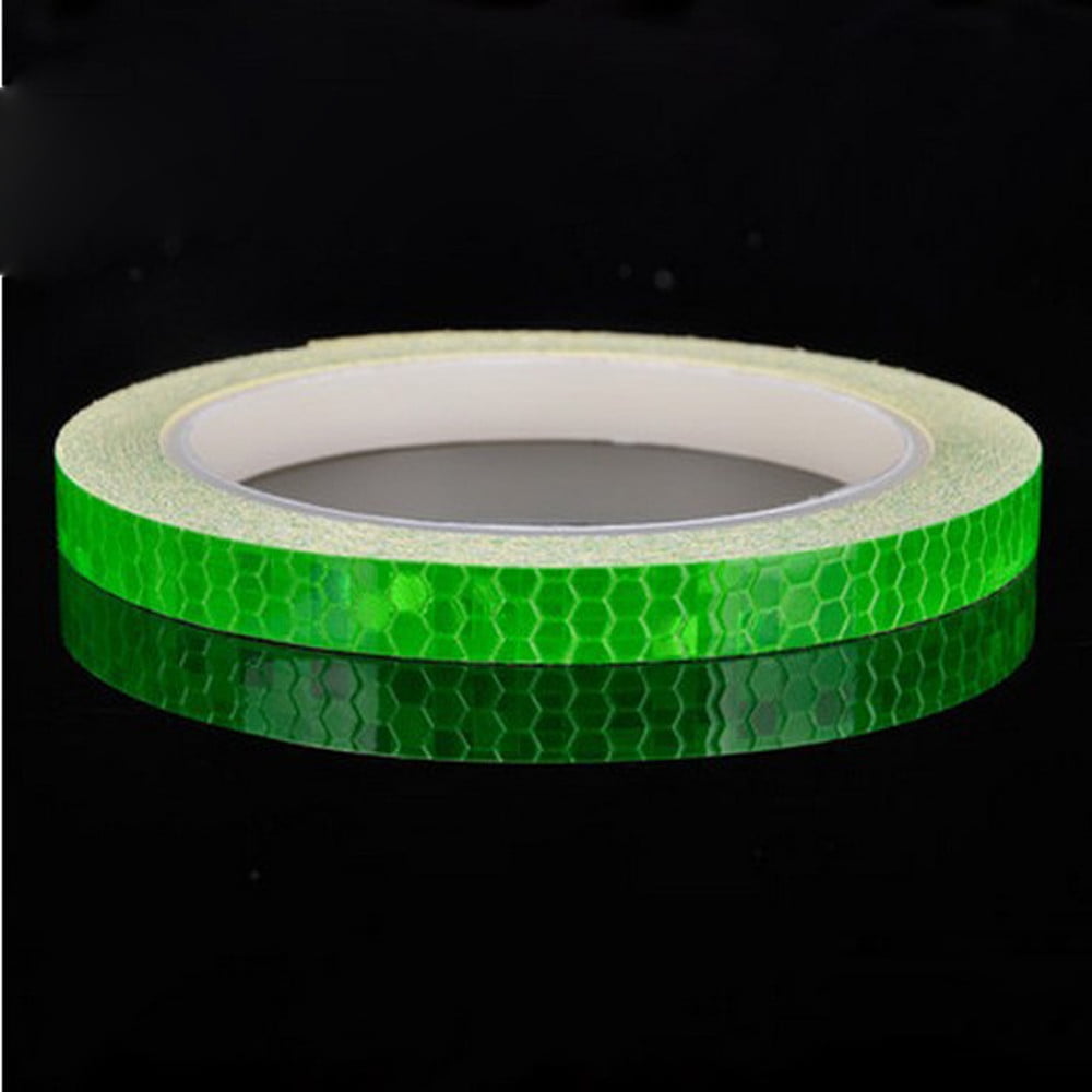 Reflective Stickers Motorcycle Bicycle Reflector Security Wheel Rim Tape