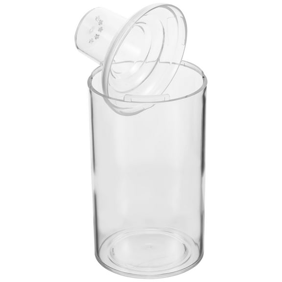 MLINS Plastic Storage Box for Wine Bottles with Protective Case Transparent Liquor Bottle Decorate 1 Piece