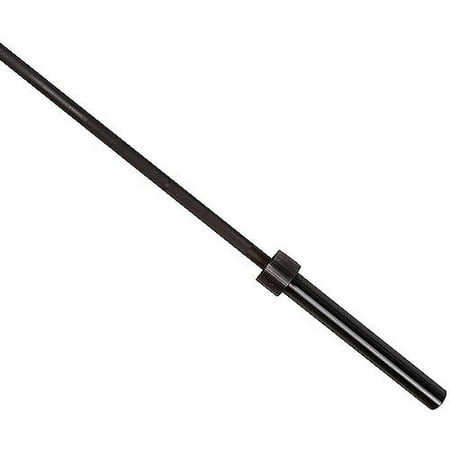 CAP Barbell 2-Inch Olympic Bar, Black, 1000-Pound Capacity, 7-Ft