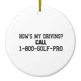 DistinctInk Hanging Ceramic Christmas Ornam… product image
