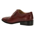 thumbnail image 3 of LIBERTYZENO Mens Classic Leather Formal Oxford Shoes, 3 of 5