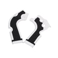 thumbnail image 4 of figatia Garde-Cadre de Moto Patins de Roues Protège Extérieur Facile à Installer Protection Latérale pour Blanc, 4 of 8