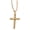 C, variant on Adjustable Chain Crosses Pendant Necklace Accessory for Men and Women Copper Versatile Fashion Accessory
