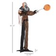 thumbnail image 6 of 5.4FT Halloween Animatronics Scary Clown, Animated Halloween Decoration, Evil Clown Scary for Halloween Decorations Outdoor Indoor, 6 of 7