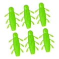 thumbnail image 1 of 6 señuelos de pesca blandos artificiales para lubina, lucioperca, agua dulce y salada. Verde, 1 of 9