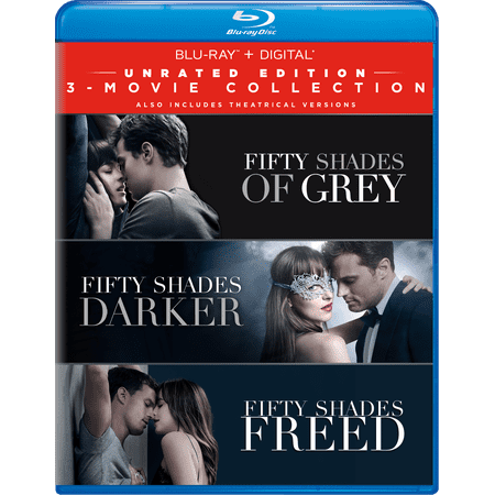 Fifty Shades: 3-Movie Collection (Unrated Edition) (Blu-ray + (Best Excerpts From 50 Shades Of Grey)