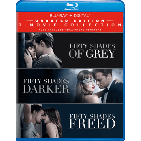 Fifty Shades: 3-Movie Collection (Unrated Edition) (Blu-ray + (50 Shades Of Grey Best Sexiest Parts)