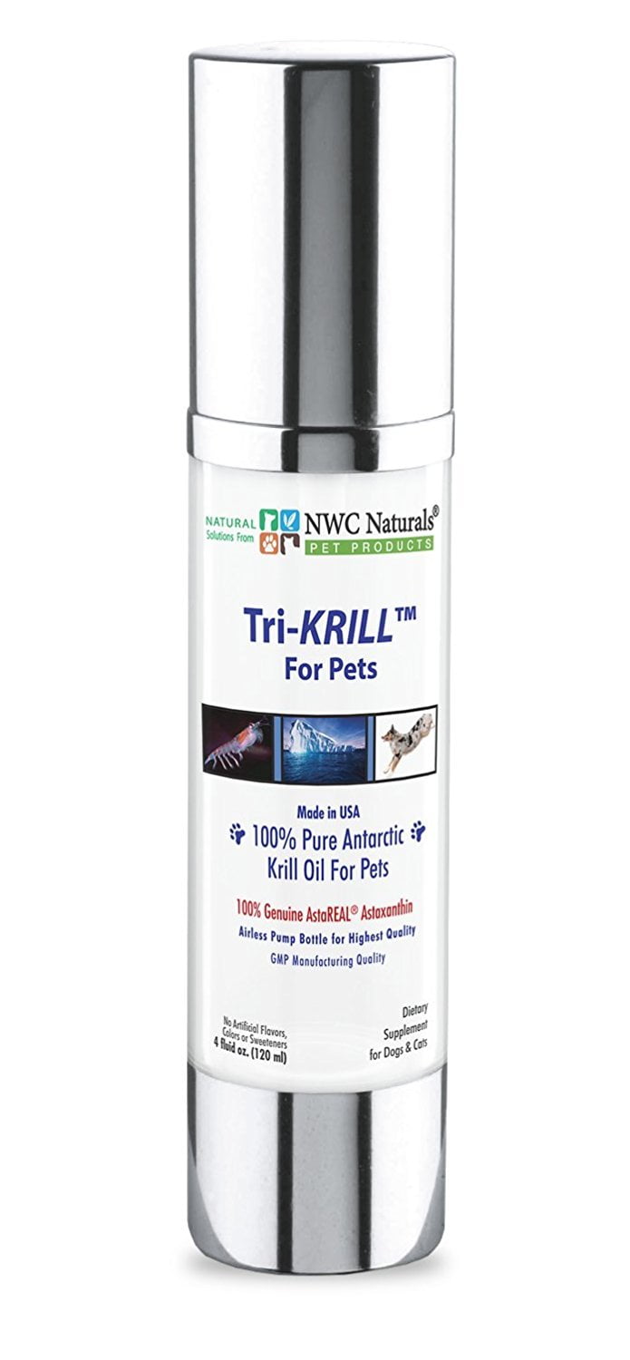 NWC Naturals TriKrill Oil Supplement for Dogs and Cats Supports Joint