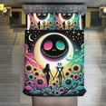thumbnail image 7 of WAUOEMY Nightmare Before Christmas Jack Sally Comforter Bedding Set Cover 3 Piece with 2 Pillow Shams for Kids And Adults Bedroom Bed Decor (1 Duvet Cover+ 2 Pillow Shams), 7 of 7