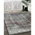 thumbnail image 2 of Ahgly Company Indoor Rectangle Contemporary Dark Gray Abstract Area Rugs, 4' x 6', 2 of 6