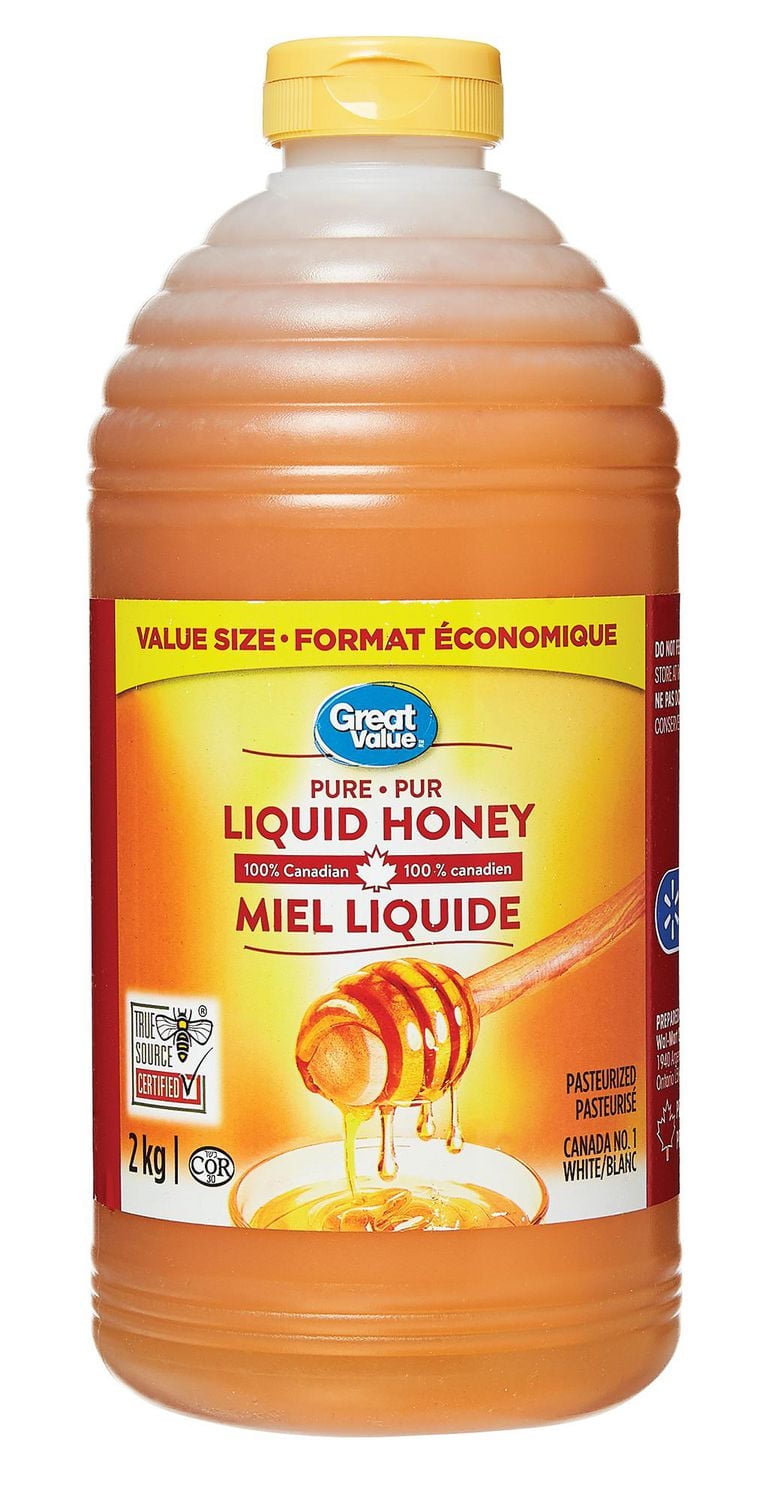 Miel liquide pur Great Value 2 kg