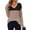 Colorblock Jh395, variant on Zeagoo Sweaters for Women V Neck Long Sleeve Crochet Lightweight Knit Sweater Top