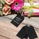thumbnail image 4 of Wooden Chalkboard Tags with Hanging Rope - 20Pcs Mini Message Signs for Gift Wrapping, Wine Bottles, 4 of 5