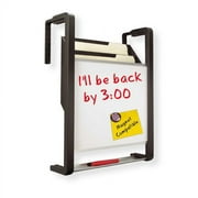 Quartet OFD Hanging File Pocket with Dry Erase Board, Three Pockets, Letter, Black