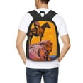 thumbnail image 5 of Daiia Cliff Western Cowboy Backpack for Men and Women -Durable Backpack Large Capacity, Water-Resistant Bag with Adjustable Straps and Laptop Compartment, 5 of 7