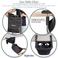 thumbnail image 4 of Silla alta portátil para bebés Inglesina Fast Table verde oscuro, 4 of 4