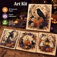 thumbnail image 2 of Halloween Ghost Pearl Art DIY Kit, Spooky Cute 3D Diamond-Painting Crafts for Adults, DIY Fall Home Decor Wall Art, Beginner DIY Seasonal Party Gift Great Halloween Decorations Gifts, 2 of 7