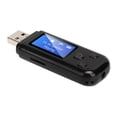 thumbnail image 1 of Adaptador USB Bluetooth 5.0 Receptor de audio Bluetooth Transmisor con pantalla LCD 3.5mm AUX Negro, 1 of 12