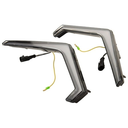 Tusk LED Front Accent Lights with Turn Signals For Can-Am Maverick X3 X RC Turbo R 72 Inch 2018-2019