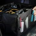 thumbnail image 5 of Worgeous Car Storage Car Trunk Organizer Multi-compartment Car Organizer Car Accessory, 5 of 8