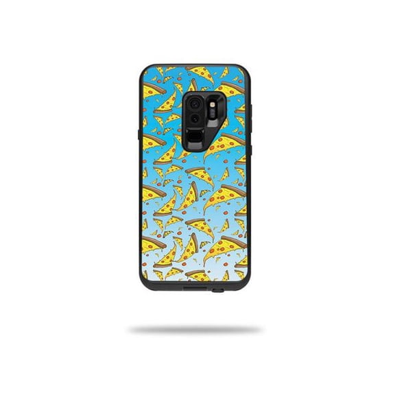 MightySkins LIFSGS9PL-raining pizza Skin Decal Wrap for LifeProof Samsung Galaxy S9 Plus Fre Case - Raining Pizza