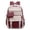 Red, variant on gcong Lightweight Ergonomic School Bookbag For Teens With Comfortable Shoulder Straps Everyday Use Red